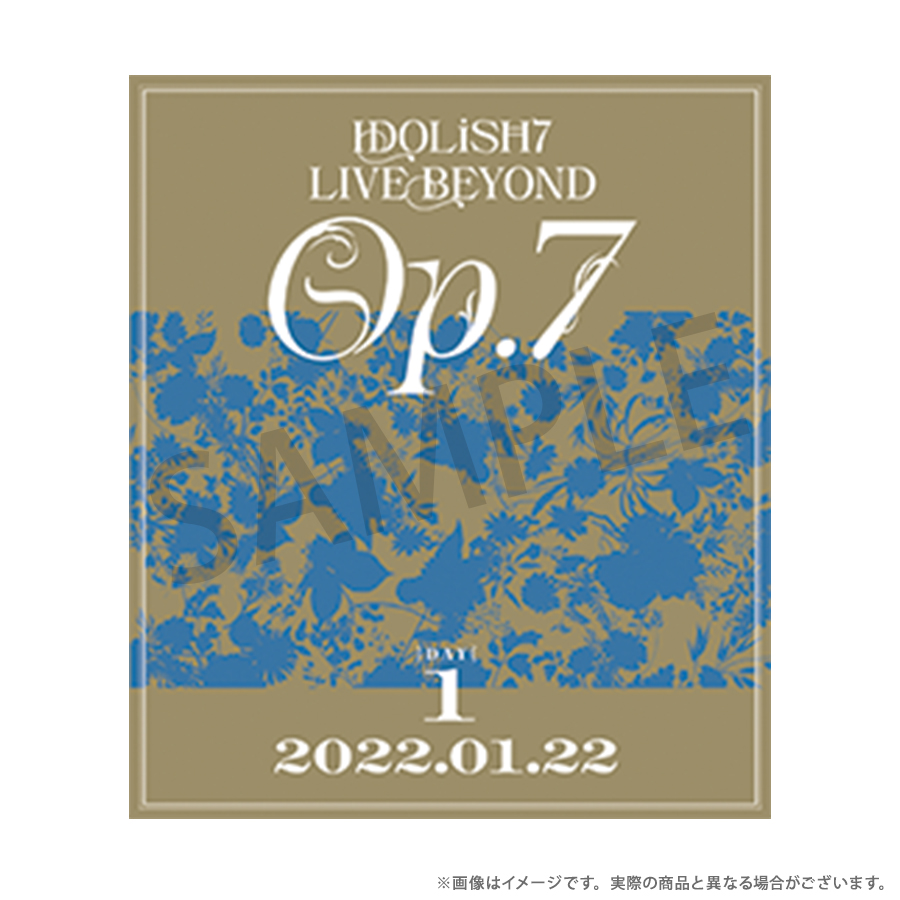 IDOLiSH7 LIVE BEYOND Op.7 Blu-ray DAY 1