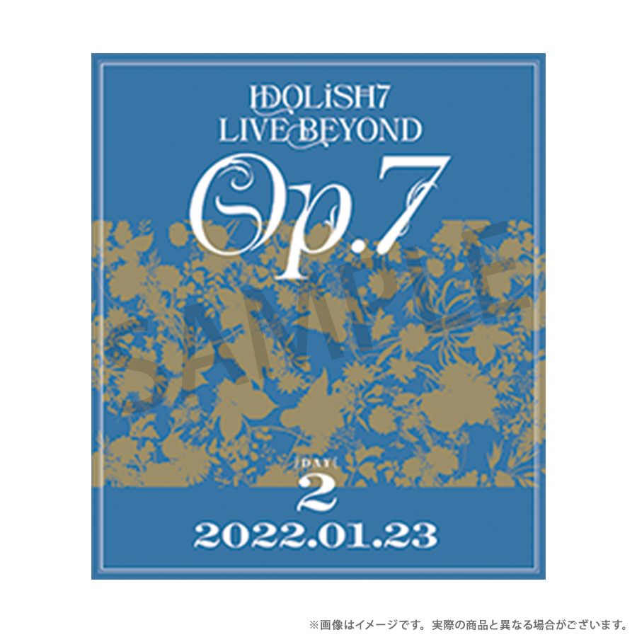 IDOLiSH7 LIVE BEYOND Op.7 Blu-ray DAY 2